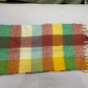 Colorful Plaid Scarf